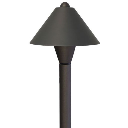 Lightcraft Outdoor AP-00B-SHORT-11B-NBZ Universal Petite Flores Path Light, T3 LED, 15.75" Stem, Natural Bronze