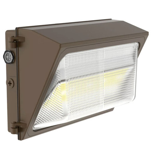 Westgate WMXE-MD-25-65W-MCTP-P Outdoor Traditional LED Wall Pack with Photocell, Adjustable Wattage (25W/45W/65W), Adjustable CCT (3000K/4000K/5000K), Dark Bronze
