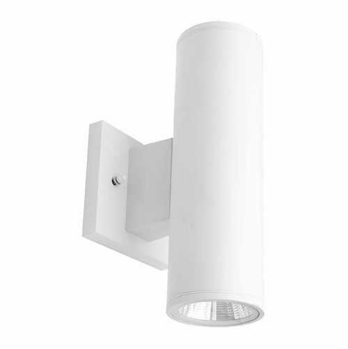 Westgate WMC3-UDL-MCT-WH-DT 3" Outdoor LED Cylinder Up/Down Light, 18W, Adjustable CCT (3000K/4000K/5000K), White