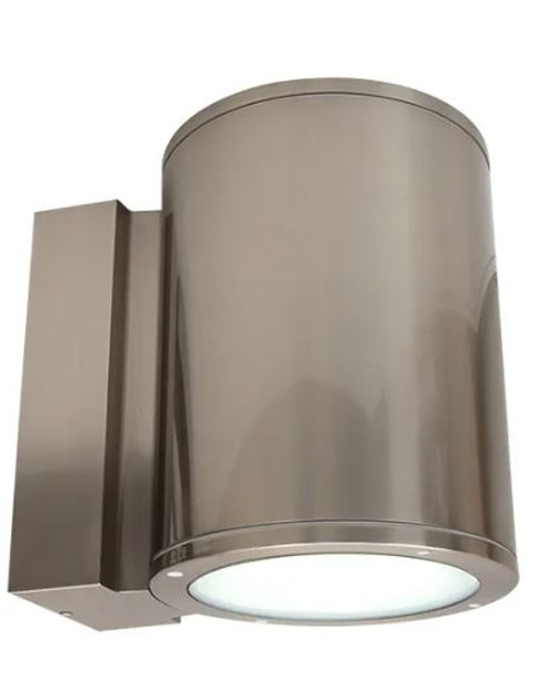 Westgate WMC8-UDL-MCT-BN-D 8" Outdoor LED Cylinder Up/Down Light, 40W, Adjustable CCT (3000K/4000K/5000K), Brushed Nickel