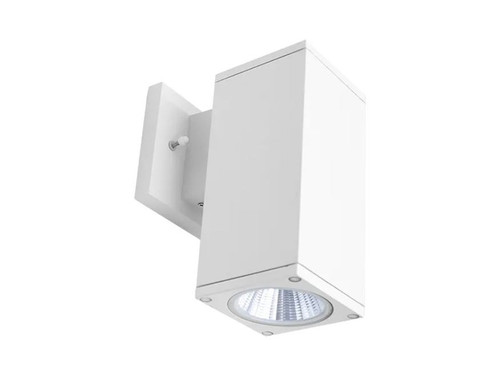 Westgate WMCS-DL-MCT-WH-DT 4" Outdoor LED Square Cylinder Down Light, 12W, Adjustable CCT (3000K/4000K/5000K), White