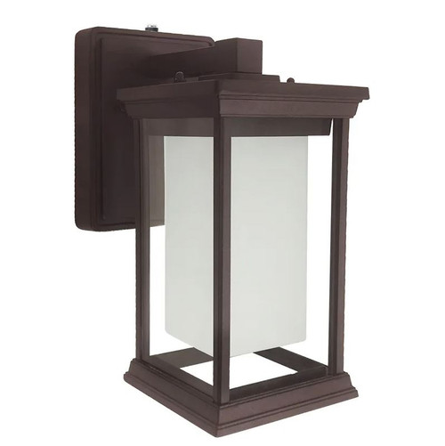 Westgate LRS-M1-MCT-P-ORB Outdoor LED Wall Lantern with Photocell, 12W, Adjustable CCT (3000K/4000K/5000K), Oil-Rubbed Bronze