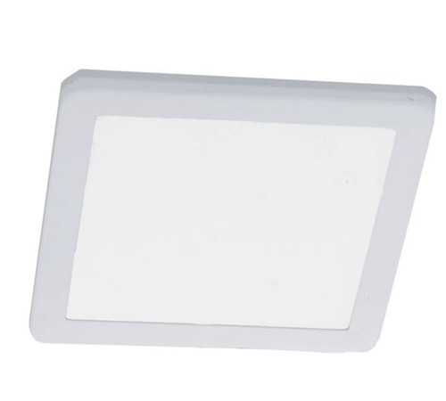 Westgate PL12S-30K-WH 4" Square Slim LED Puck Light, 12V, 3.5W, 3000K, White