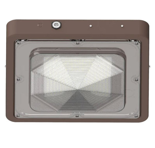 Westgate CXES-40-80W-MCTP Square New Concept LED Garage and Ceiling Light, Adjustable Wattage (40W/60W/80W), Adjustable CCT (3000K/4000K/5000K), Bronze