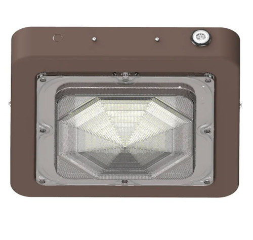 Westgate CXES-30-60W-MCTP-EM Square New Concept LED Garage and Ceiling Light with Emergency Back Up Battery, Adjustable Wattage (30W/45W/60W), Adjustable CCT (3000K/4000K/5000K), Bronze