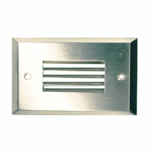 Westgate SLT-LH-BN Precision-Cast Aluminum Step Light Face Plate for SLE Series, Brushed Nickel