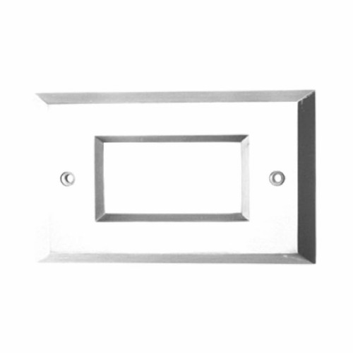 Westgate SLT-F-WH Precision-Cast Aluminum Step Light Face Plate for SLE Series, White