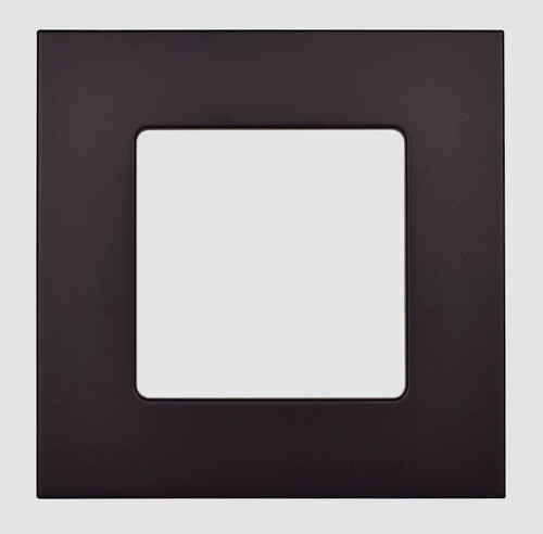 Westgate SSL4-TRM-BK 4" Square Clip-On Trim for SSL Series Recessed Lights, Black