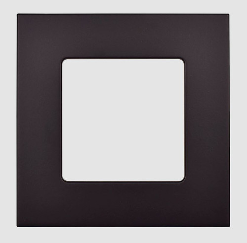 Westgate SSL6-TRM-BK 6" Square Clip-On Trim for SSL Series Recessed Lights, Black