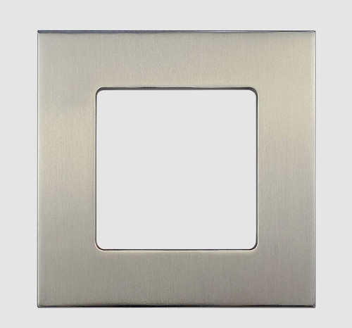 Westgate SSL6-TRM-BN 6" Square Clip-On Trim for SSL Series Recessed Lights, Brushed Nickel