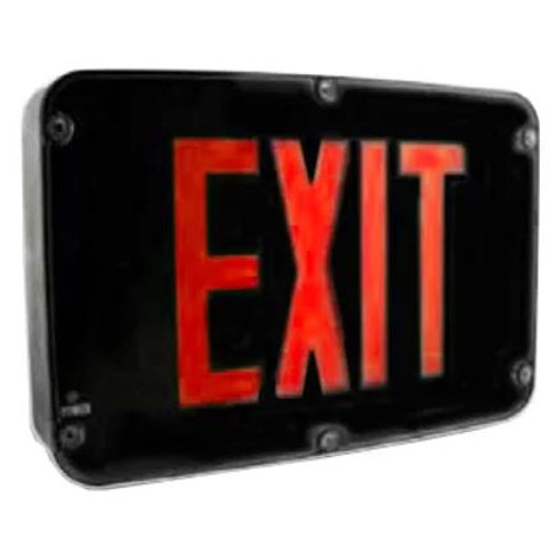 Westgate XTN4X-2RB NEMA 4X LED Exit Sign, Double Face, 120-277V, Black Housing with Red Letters