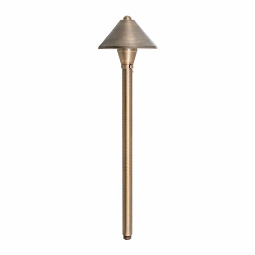 Westgate LA-115-BZ Solid Brass LED Area Light, 12V, 3W, 3000K, Bronze