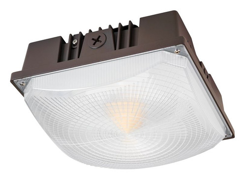 Keystone KT-CLED40PS-S1-8CSB-VDIM 8" LED Canopy Light, Selectable Wattage (20W/30W/40W), Selectable CCT (3000K/4000K/5000K), Bronze