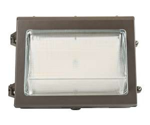 Keystone KT-WPLED80-M1-8CSB-VDIM Traditional LED Wall Pack, 120-277V, 80W, Selectable CCT (3000K/4000K/5000K), Bronze