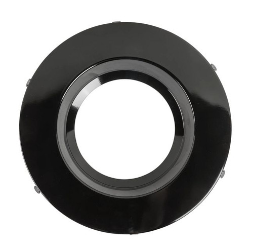 Keystone KT-TRIM-RD-4C-MB 4" Interchangeable Trim for Residential Circular Downlight, Matte Black