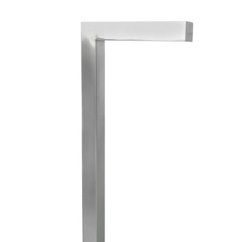 Lightcraft Outdoor AP-300B-SS Moderno Collection L Path Light, T3 LED, Solid Brass, Stainless Steel