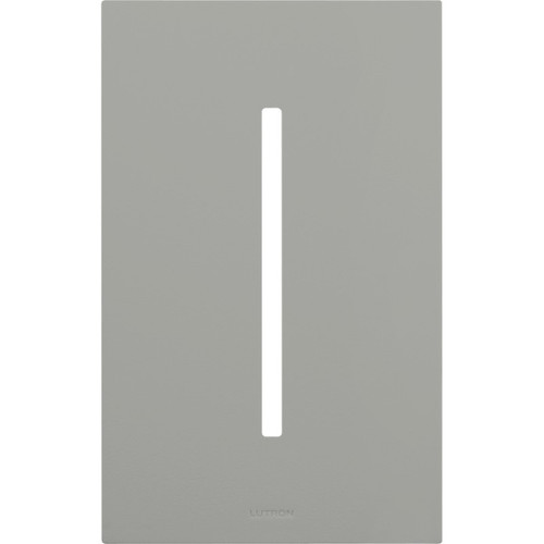 Lutron LWT-G-GR Grafik T 1-Gang Wallplate, Gray