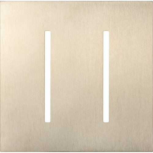 Lutron LWT-GG-SN Grafik T 2-Gang Wallplate, Satin Nickel