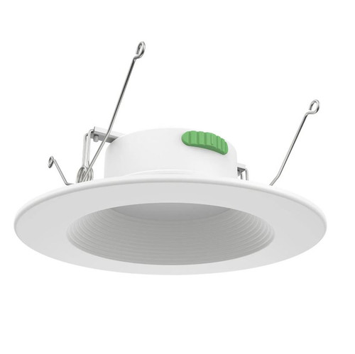 ESL Vision ESL-RTLB-6-15W-12750-WH 6" Baffled Residential LED Trim Light, 15W, Selectable CCT (2700K/3000K/3500K/4000K/5000K), White