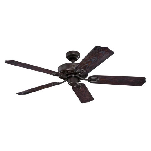Westinghouse 7216800 Deacon 52" Indoor/Outdoor Ceiling Fan, Oil Rubbed Bronze Finish with Dark Walnut ABS Blades