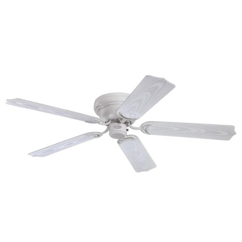 Westinghouse 7217200 Contempra 48" Indoor/Outdoor Ceiling Fan, White Finish with White ABS Blades