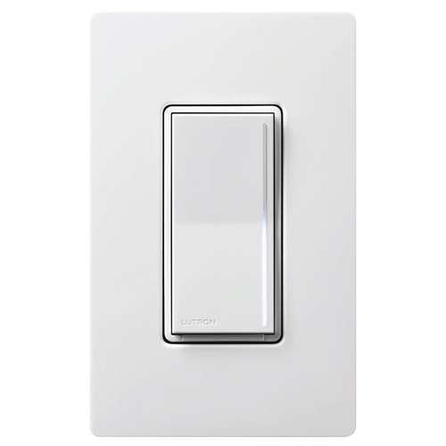 Lutron ST-6ANS-WH Sunnata Switch, 6A, Single Pole or Multi-Location, White