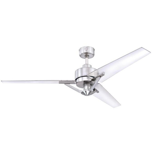Westinghouse 7225500 Julien 54" Indoor Ceiling Fan, Brushed Nickel Finish with Translucent Blades