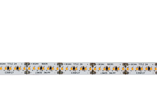 Core Lighting LSMW35-40K-20FT-24V Outdoor Flexible LED Tape Light Strip, 20 Ft., 3W, 24V, 4000K