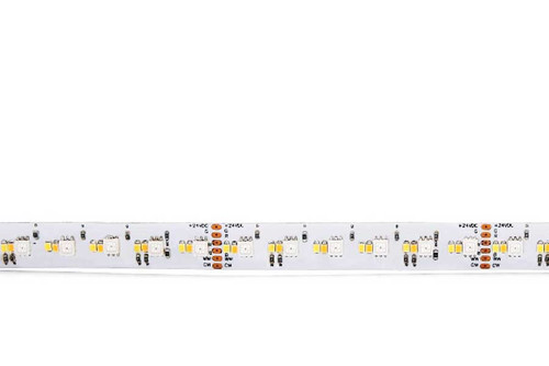 Core Lighting LSP70-RGBWW-30K/50K-16FT-24V Indoor Color Changing Flexible LED Tape Light Strip, 16 Ft., 7W, 24V, RGB + 3000K-5000K