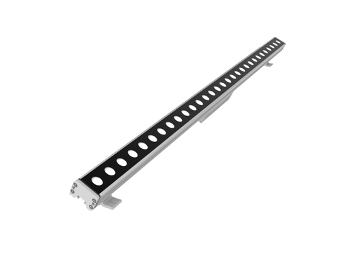 Core Lighting LWW-HO-12-RGB-15X40-24V 12" High Output Linear LED Wall Washer, 9W, 24V DC, 15° x 40° Optic, RGB