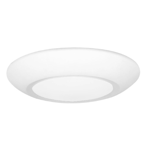 EnVision LED Lighting LED-CDSK-6-15W-5CCT-WH 6" CuspLine LED Disk Light, 15W, 1000 Lumens, Selectable CCT (27K/30K/35K/40K/50K), White