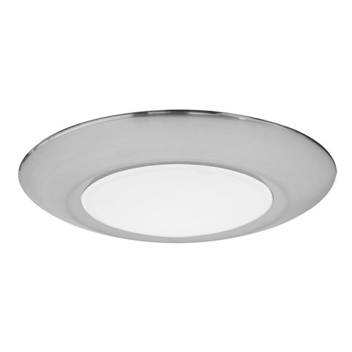 EnVision LED Lighting LED-CDSK-6-15W-5CCT-BN 6" CuspLine LED Disk Light, 15W, 1000 Lumens, Selectable CCT (27K/30K/35K/40K/50K), Brushed Nickel