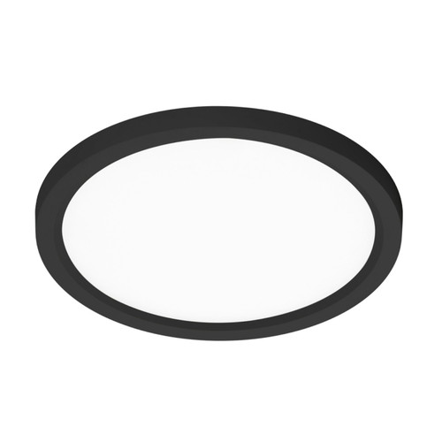 EnVision LED Lighting LED-SLDSKR-19-35W-5CCT-BLK 19" SlimLine Round LED Surface Mount, 35W, 2200 Lumens, Selectable CCT (27K/30K/35K/40K/50K), Black