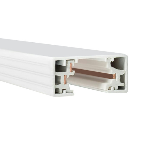 EnVision LED Lighting TS3-2FT-SM-WH 2 Ft. Single Circuit Track, 120V, 3-Wire, White