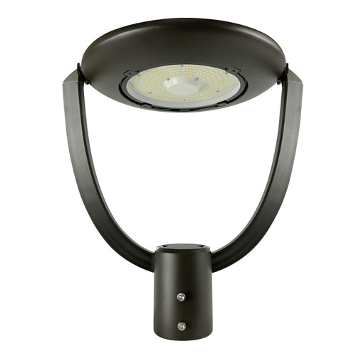 EnVision LED Lighting LED-PST-3P150-TRI-BZ-HV LED Post Top Fixture, 277-480V, 100/125/150W, Selectable CCT (30K/40K/50K), Bronze