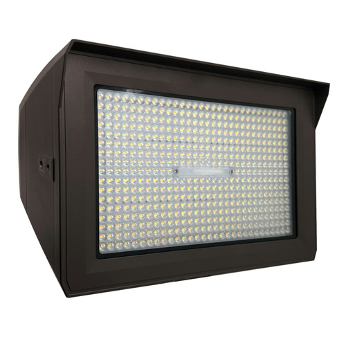 EnVision LED Lighting LED-ARL3-ARC-3P150-TRI-BL-UNV-PC Large LED Flood Light, 120-277V, 80/120/150W, Selectable CCT (30K/40K/50K), Black