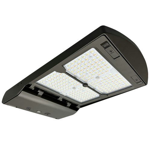 EnVision LED Lighting LED-ARL3-OPT-5P450-TRI-BZ-UNV Large LED Area Light with EZ-Swap Optics, 120-277V, 330/360/390/420/450W, Selectable CCT (30K/40K/50K), Bronze