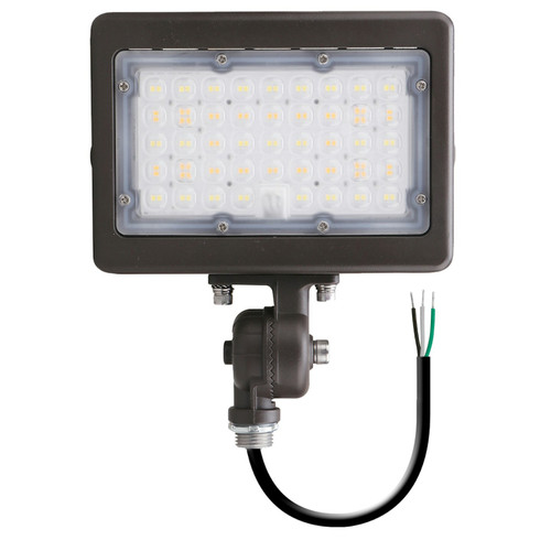 EnVision LED Lighting LED-ARL-2P30-TRI-BZ-KN-PC Mini LED Area Flood Light with Photocell, Knuckle Mount, 15/30W, Selectable CCT (30K/40K/50K), Bronze