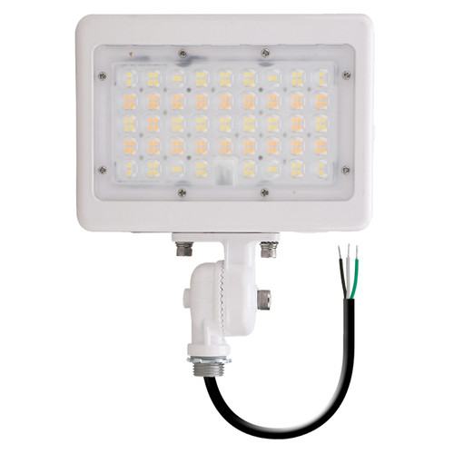 EnVision LED Lighting LED-ARL-2P30-TRI-WH-KN-PC Mini LED Area Flood Light with Photocell, Knuckle Mount, 15/30W, Selectable CCT (30K/40K/50K), White