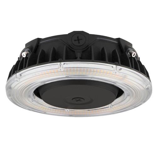 EnVision LED Lighting LED-RCP-5P55W-TRI-BZ Outdoor Round LED Canopy, 22/30/47/55W, Selectable CCT (30K/40K/50K), Bronze