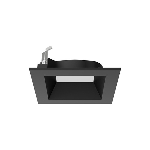 DMF Lighting X2TSASBK 2" X Series Square Standard Trim for Adjustable Module, Black