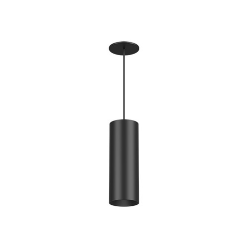 DMF Lighting DC4-C4-S-S-D-07-GA-0-00-00-27-BK-O-00-R 4" Small LED Cylinder Pendant Mount, 48" Cord, 750 Lumens, 0-10V Dimming, 2700K, Black