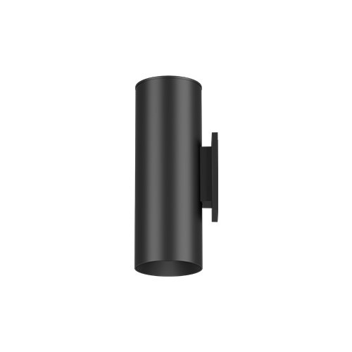 DMF Lighting DC4-WM-S-M-D-10-GA-0-00-00-27-BK-O-00-R 4" Medium LED Cylinder Wall Mount, Down Light Only, 1000 Lumens, 0-10V Dimming, 2700K, Black