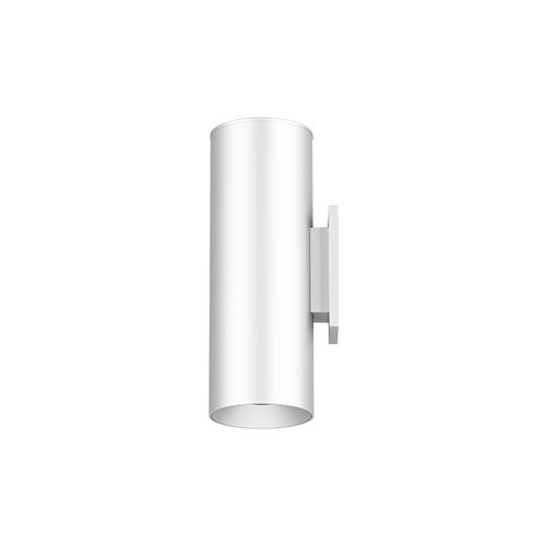 DMF Lighting DC4-WM-S-M-D-15-GA-0-00-00-35-BA-O-00-R 4" Medium LED Cylinder Wall Mount, Down Light Only, 1500 Lumens, 0-10V Dimming, 3500K, Brushed Aluminum