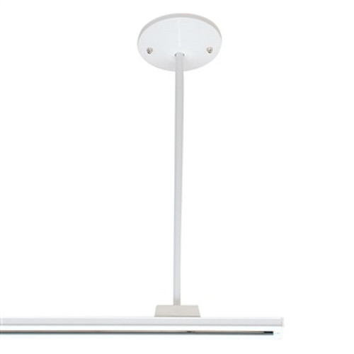 Nora Lighting NT-372W 72" Pendant Assembly Kit for One-Circuit or Two-Circuit Track, White