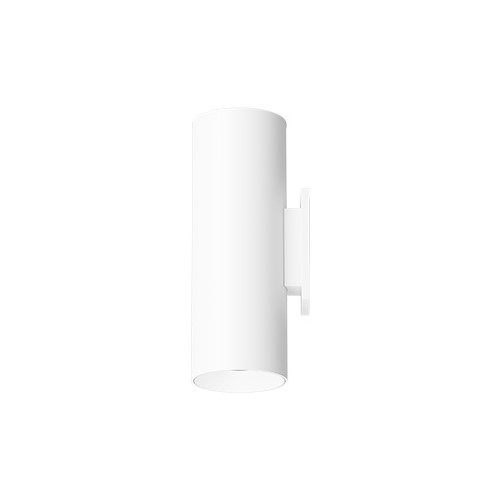 DMF Lighting DC4-WM-S-L-D-15-GA-0-00-00-40-WH-T-00-R 4" Large LED Cylinder Wall Mount, Down Light Only, 1500 Lumens, TRIAC/ELV Dimming, 4000K, White