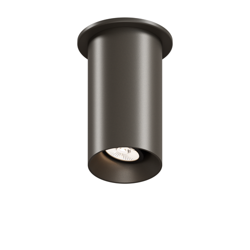 DMF Lighting XCS-R-6-S-D-15-FL-0-35-BZ-O-00-S 6 Inch LED Cylinder Surface Mount, Flood (40°) Beam, 1500 Lumens, 0-10V Dimming, 3500K, Bronze