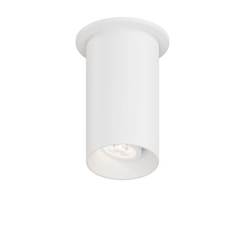DMF Lighting XCS-R-6-S-D-12-NS-0-30-WH-T-00-S Adjustable 6 Inch LED Cylinder Surface Mount, Narrow Spot (20°) Beam, 1250 Lumens, TRIAC/ELV Dimming, 3000K, White