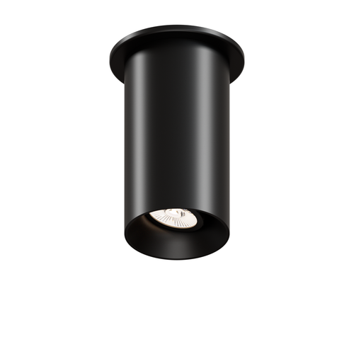 DMF Lighting XCS-R-6-S-D-12-NS-0-40-BK-T-00-S Adjustable 6 Inch LED Cylinder Surface Mount, Narrow Spot (20°) Beam, 1250 Lumens, TRIAC/ELV Dimming, 4000K, Black