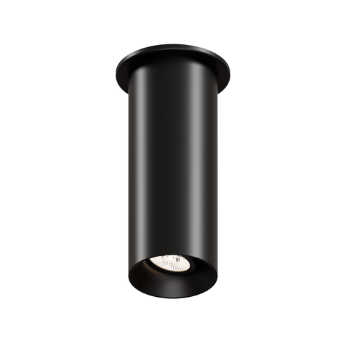 DMF Lighting XCS-R-9-S-D-15-SP-0-27-BK-O-00-S 9 Inch LED Cylinder Surface Mount, Spot (30°) Beam, 1500 Lumens, 0-10V Dimming, 2700K, Black